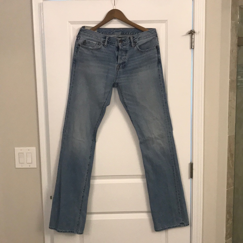 Abercrombie & Fitch Button Fly Jeans 31 X 36
